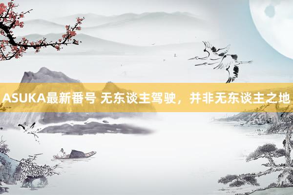 ASUKA最新番号 无东谈主驾驶，并非无东谈主之地